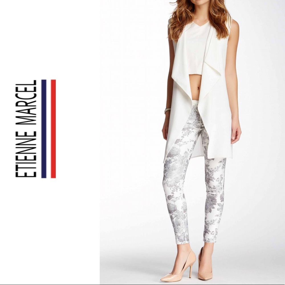 Etienne Marcel Floral Print Jeans